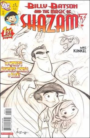 Billy Batson and the Magic of Shazam issue 1-B Sketch Cover