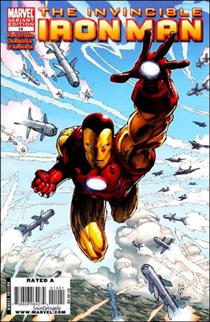 Invincible Iron Man (2008) issue 14-B Marc Silvestri 1:15 Cover