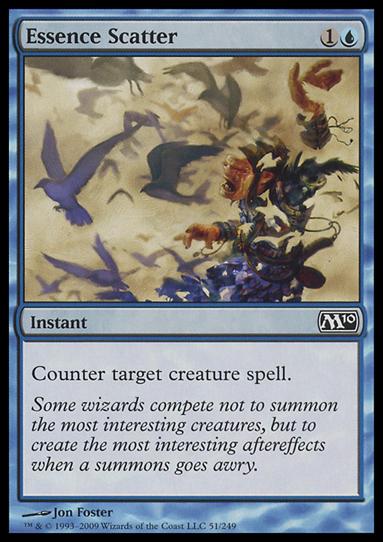 Magic the Gathering: 2010 Core Set (Base Set) card 51 Essence Scatter