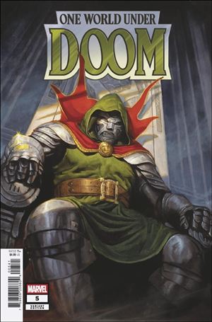 One World Under Doom issue 5-B Erik M. Gist Cover