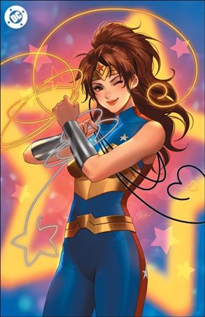 Trinity: Daughter of Wonder Woman issue 1-E Lesley 'Leirix' Li Foil Cardstock Cover
