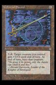 Magic the Gathering: Ice Age (Base Set) card 314 Celestial Sword