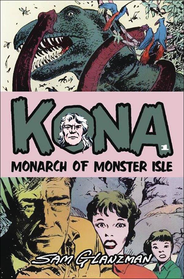 Kona: Monarch of Monster Isle issue 1 Sam Glanzman Cover