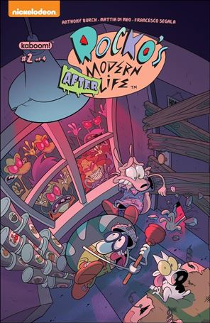 Rocko's Modern Afterlife issue 2 Ian McGinty Cover
