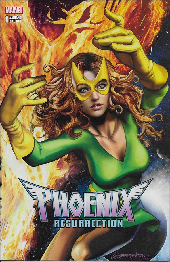 Phoenix Resurrection: The Return of Jean Grey issue 1-SI Greg Horn ComicXposure "Marvel Girl" Cover