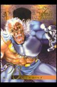 Marvel Annual Flair '95 (Base Set) card 87 Blackwulf