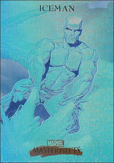 2007 Marvel Masterpieces (Parallel Foil Base Set) card 40 Iceman