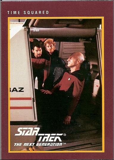 Star Trek 25th Anniversary: Series 1 (Base Set) card 78 Time Squared
