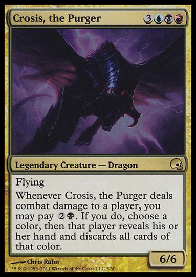 Magic the Gathering: Premium Deck Series: Graveborn (Base Set) card 5 Crosis, the Purger