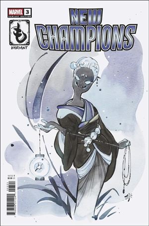 New Champions issue 3-D Peach Momoko Cover