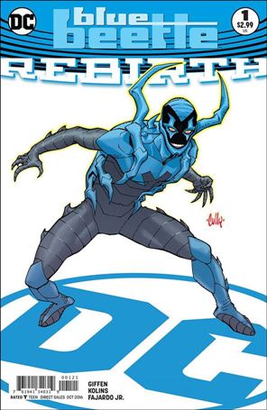 Blue Beetle: Rebirth issue 1-B Cully Hamner Cover