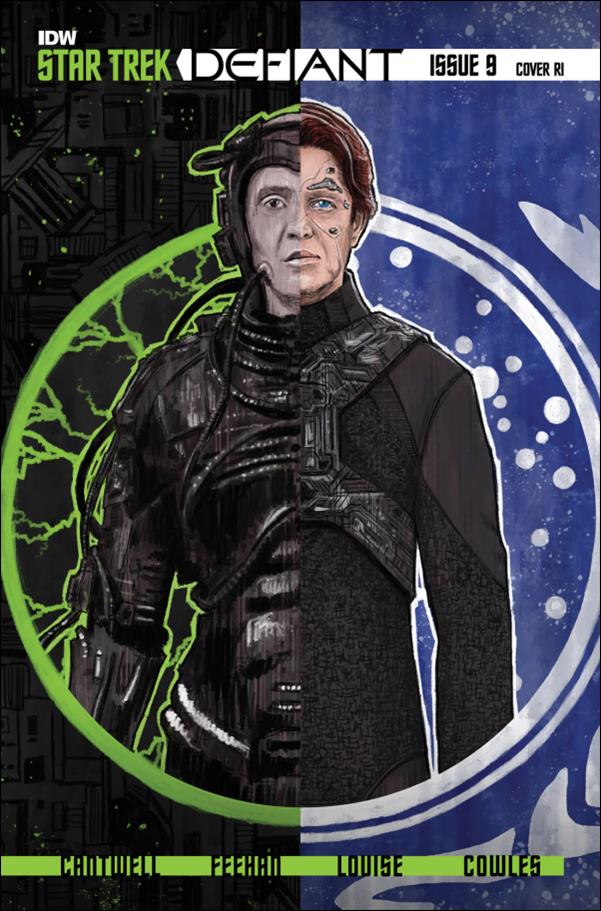 Star Trek: Defiant issue 9-D J.J. Lendl 1:25 Cover