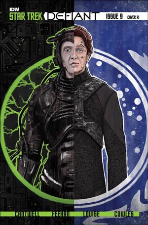 Star Trek: Defiant issue 9-D J.J. Lendl 1:25 Cover