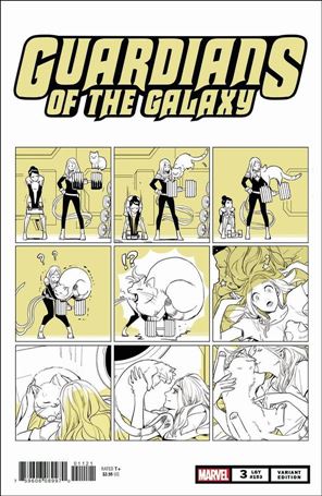 Guardians of the Galaxy (2019) issue 3-B Nao Fuji Cat Cover