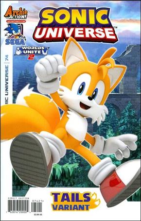 Sonic Universe issue 74-B SEGA Cover
