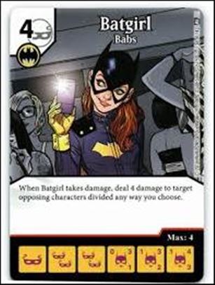DC Comics Dice Masters World's Finest card 136-B Batgirl: Babs (Foil)