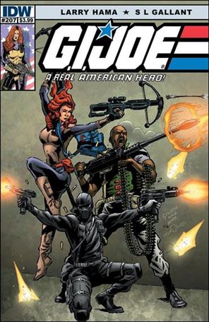 G.I. Joe: A Real American Hero issue 207 S L Gallant Cover