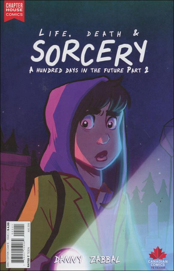 Life, Death & Sorcery issue 2-B Flashlight Cover