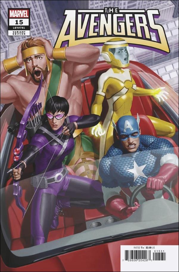 Avengers (2023) issue 15-B Junggeun Yoon Cover