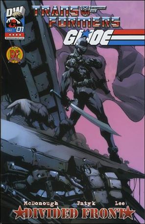Transformers/G.I. Joe: Divided Front issue 1-F Pat Lee Dynamic Forces Cover 1/1500