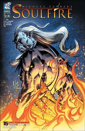 Michael Turner's Soulfire (2018) issue 4 Chahine Ladjouze Cover
