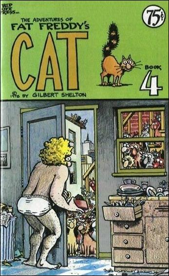 Adventures of Fat Freddy's Cat issue 4
