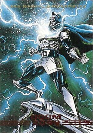 1993 Marvel Masterpieces (Base Set) card 43 Doom 2099