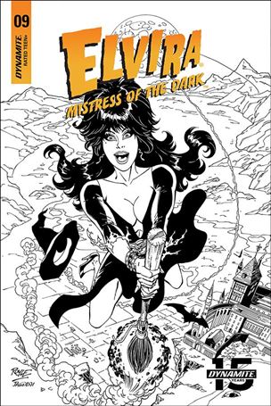 Elvira, Mistress of the Dark (2018) issue 9-I John Royle 1:20 Black & White Cover