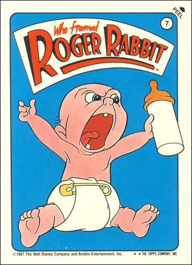 Who Framed Roger Rabbit? (Sticker Subset) card 7