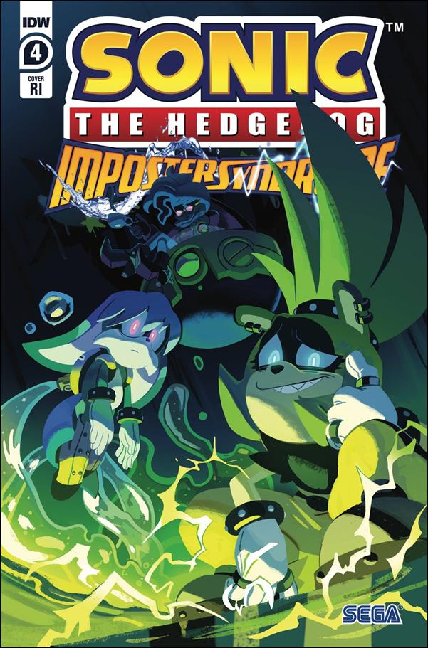 Sonic the Hedgehog: Imposter Syndrome issue 4-C Nathalie Fourdraine 1:10 Cover