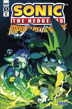 Sonic the Hedgehog: Imposter Syndrome issue 4-C Nathalie Fourdraine 1:10 Cover