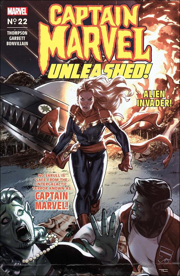 Captain Marvel (2019) issue 22-C Taurin Clarke Horror Cover