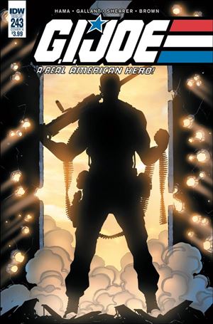 G.I. Joe: A Real American Hero issue 243 S L Gallant Cover
