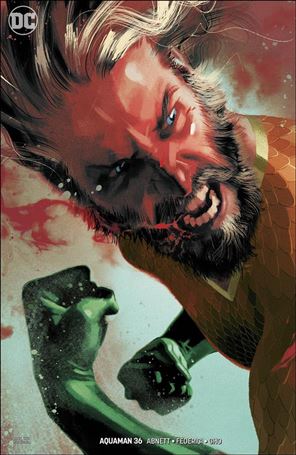 Aquaman (2016) issue 36-B Joshua Middleton Cover