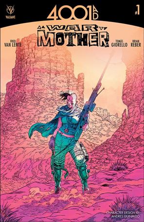 4001 A.D.: War Mother issue 1-D Andres Guinaldo 1:10 Character Design Cover