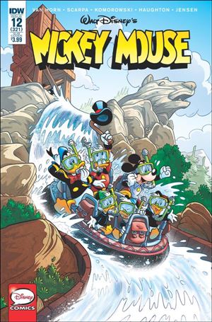 Mickey Mouse (2015) issue 12-B Luca Usai Subscription Cover