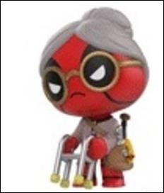 Deadpool Mystery Minis figure 16 Old Lady  1/72  (Target Exclusive)