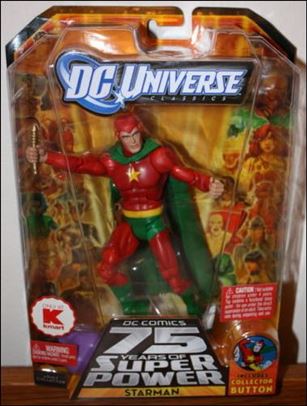 DC Universe Classics (Wave 15) figure 6-B Starman (Ted Knight) K-Mart Exclusive