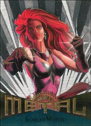 Marvel Metal (Parallel Flasher Set) card 25 Scarlet Witch