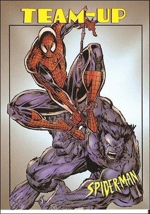 Spider-Man 1997 (Base Set) card 45 Spider-Man and beast