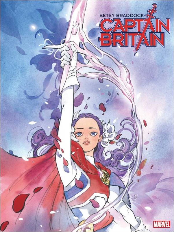 Betsy Braddock: Captain Britain issue 1-C Peach Momoko Cover