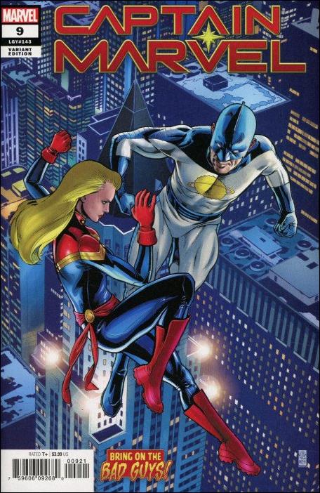 Captain Marvel (2019) issue 9-B J.G. Jones Bring on the Bad Guys Cover