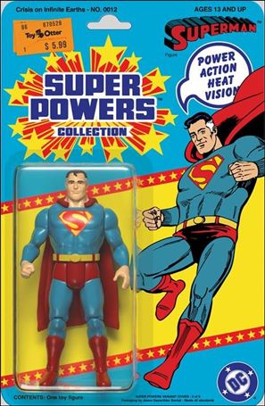 Crisis on Infinite Earths issue 12-F Facsimile Edition 2025 Super Powers Figure Cover