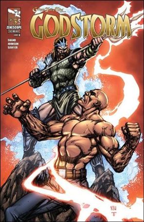 Grimm Fairy Tales Presents Godstorm issue 3-B Keu Cha Cover