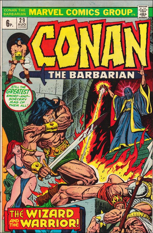 Conan the Barbarian (1970) issue 29-B UK Price Cover