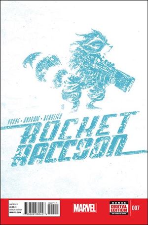 Rocket Raccoon (2014) issue 7 Skottie Young Cover