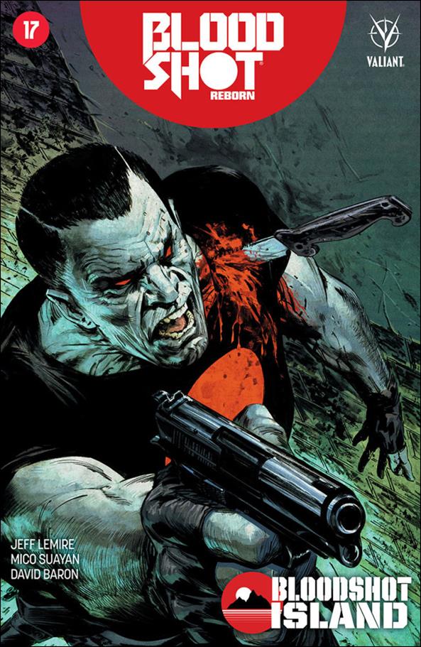 Bloodshot Reborn issue 17-B Butch Guice Cover