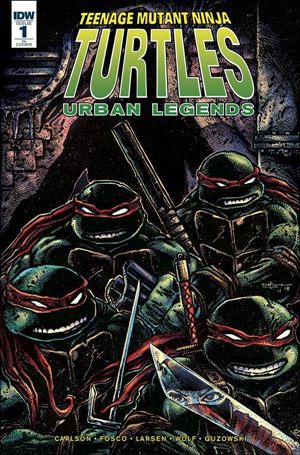 Teenage Mutant Ninja Turtles: Urban Legends issue 1-C Kevin Eastman 1:10 Cover