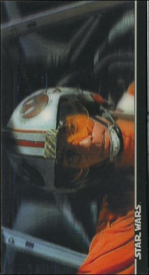 Star Wars 3Di Widevision (Base Set) card 56 Luke uses the Force!