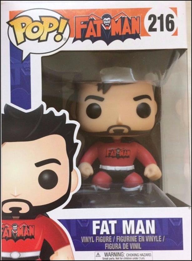 Pop! Fatman (INVALID) figure 216-B Fat Man (Red)